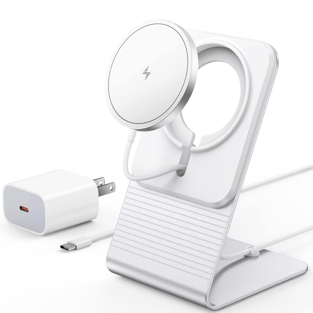 NEW 2/$50 MagSafe iPhone charger stand with usb c. 2 in one. iPhone 12, 13, 14 - Picture 1 of 10